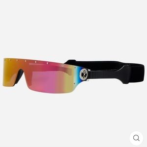 NWT Moschino Shield Sunglasses MOS049S 35JVQ Pink/Miltilayer 99mm 049